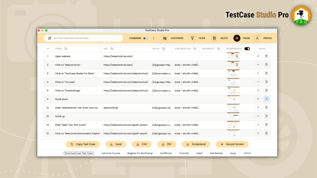 testcase studio Archives - SelectorsHub